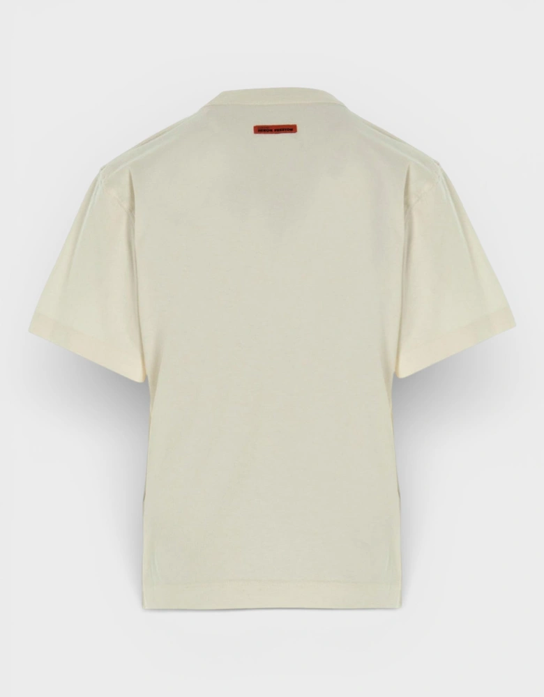 Logo T-shirt White Black