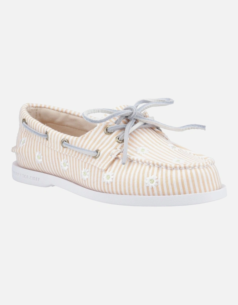 Sperry Authentic Original Textile Women's Seersucker Standard Boat Shoes