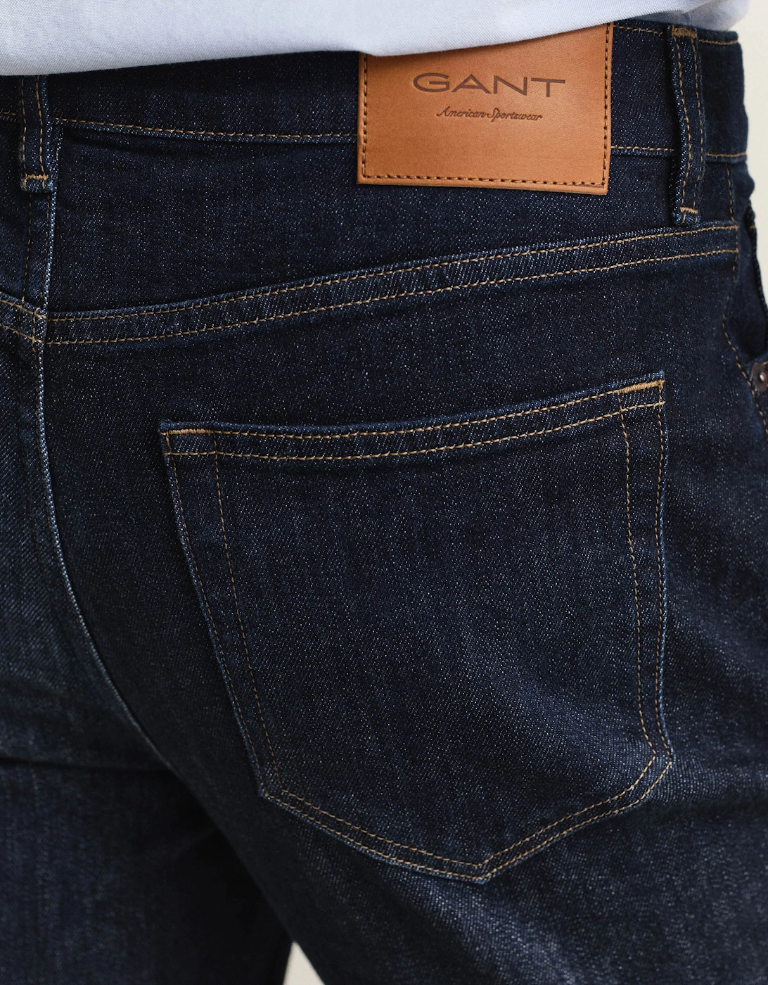 Mens Slim Fit Jeans - 962 Dark Blue Broken In