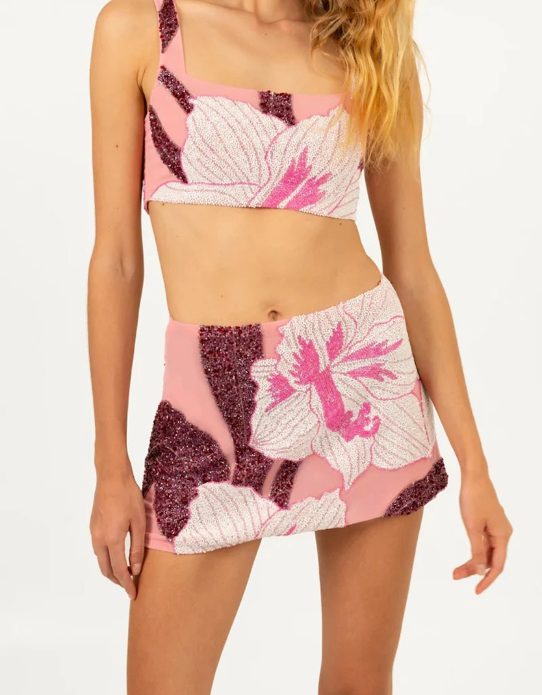 Delilah Beaded Co-ord Skirt x By Poppy