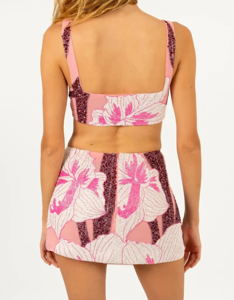 Delilah Beaded Co-ord Skirt x By Poppy