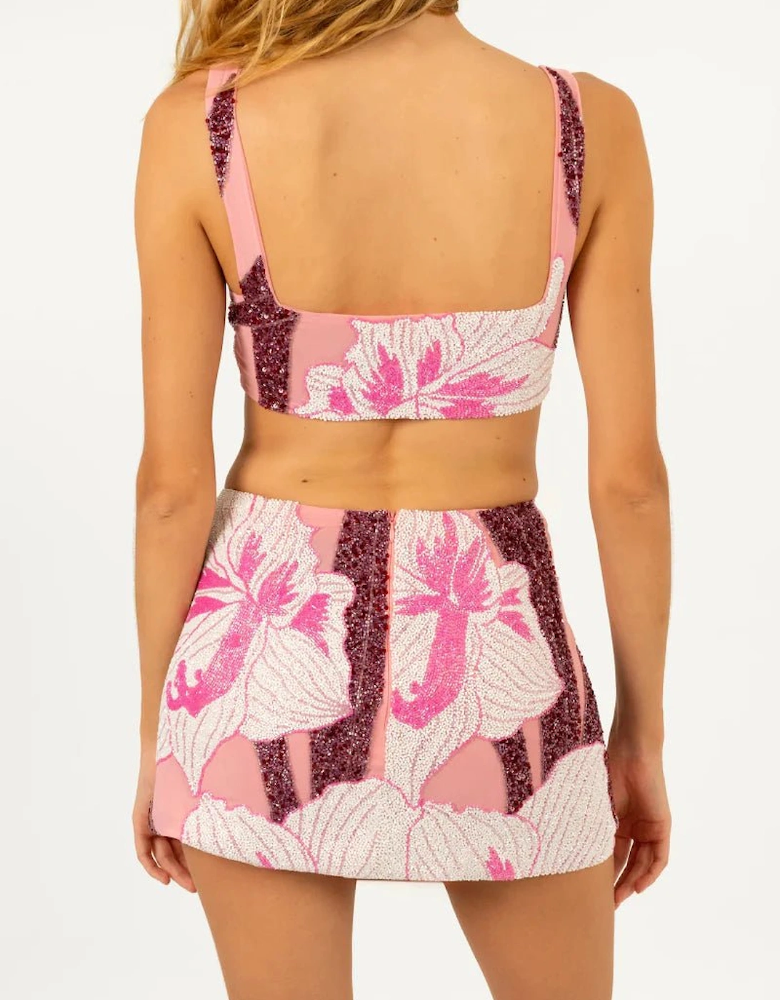 Delilah Beaded Co-ord Skirt x By Poppy