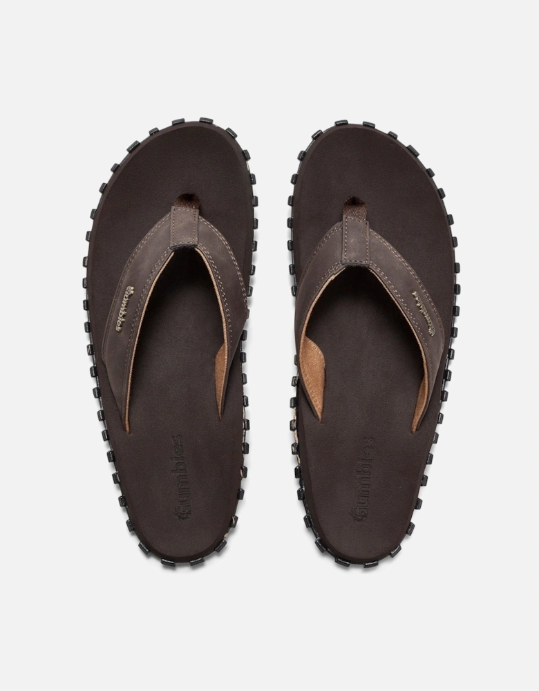 Vegovert Flip-Flops - Men's - Brown