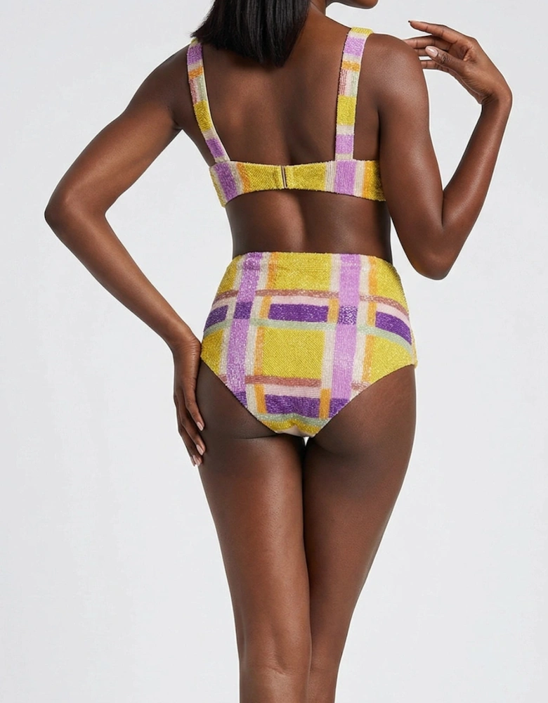 Candy-stripe Bikini Bottom