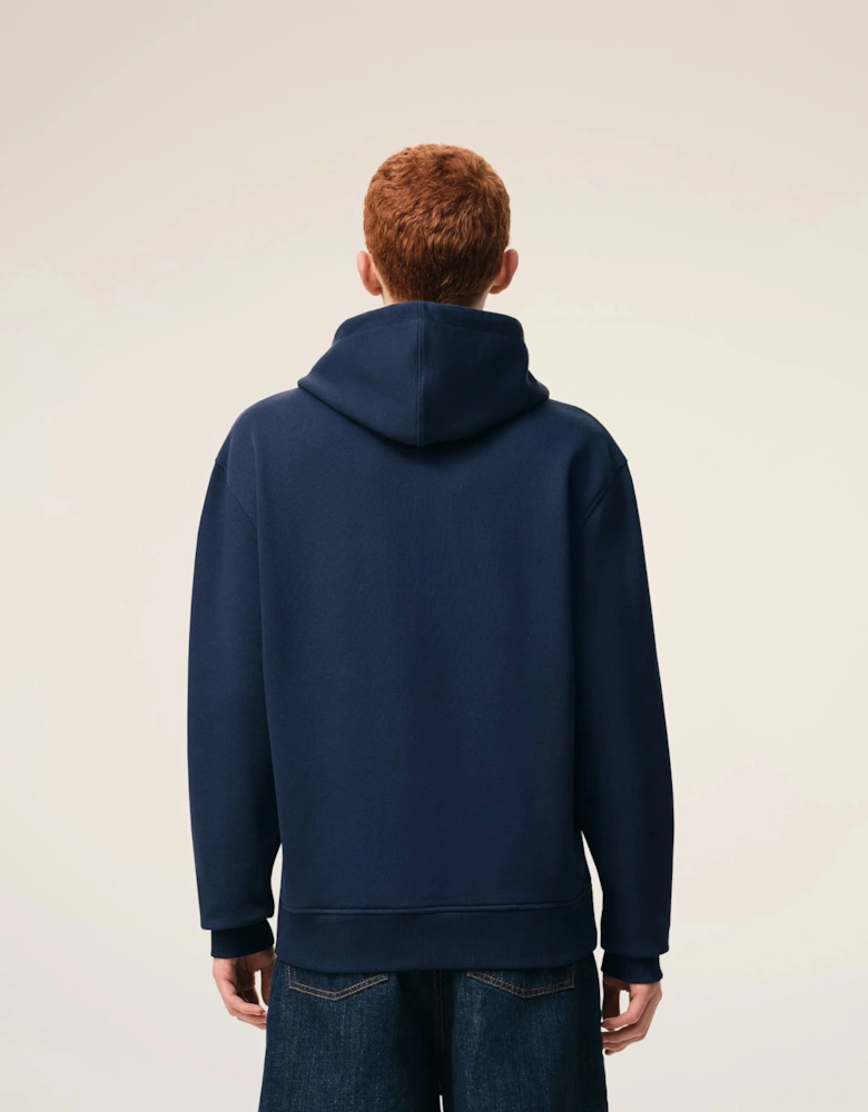 Red Ami De Coeur Hoodie - Night Blue