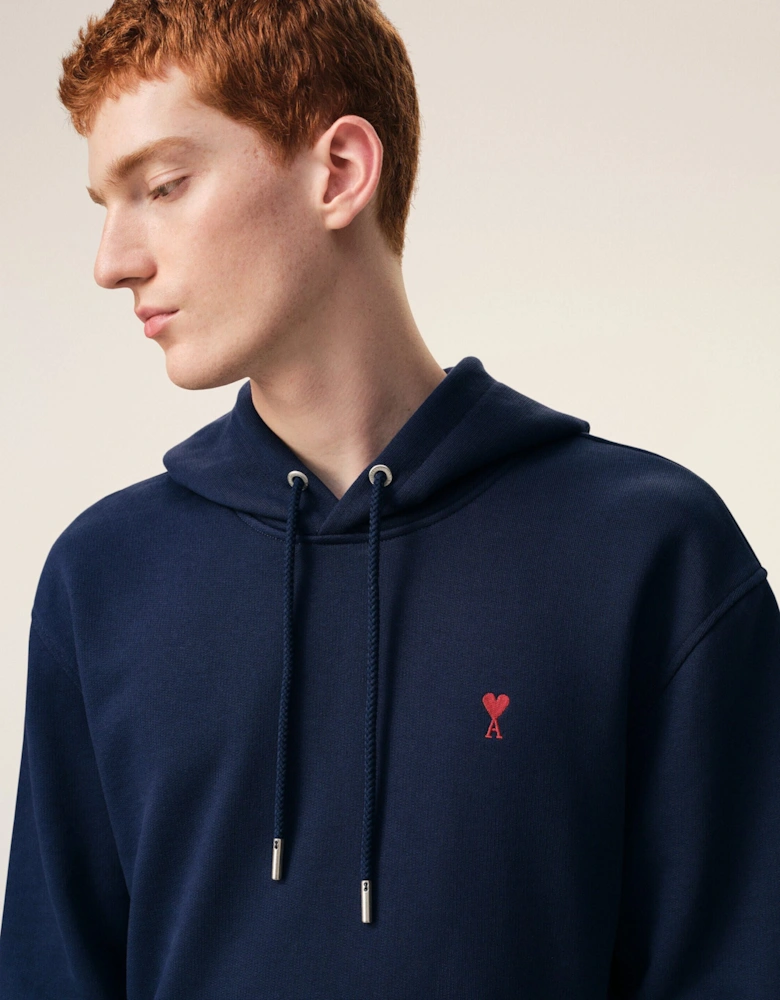 Red Ami De Coeur Hoodie - Night Blue