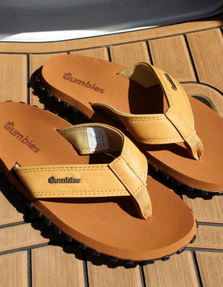 Vegovert Flip-Flops - Men's - Tan