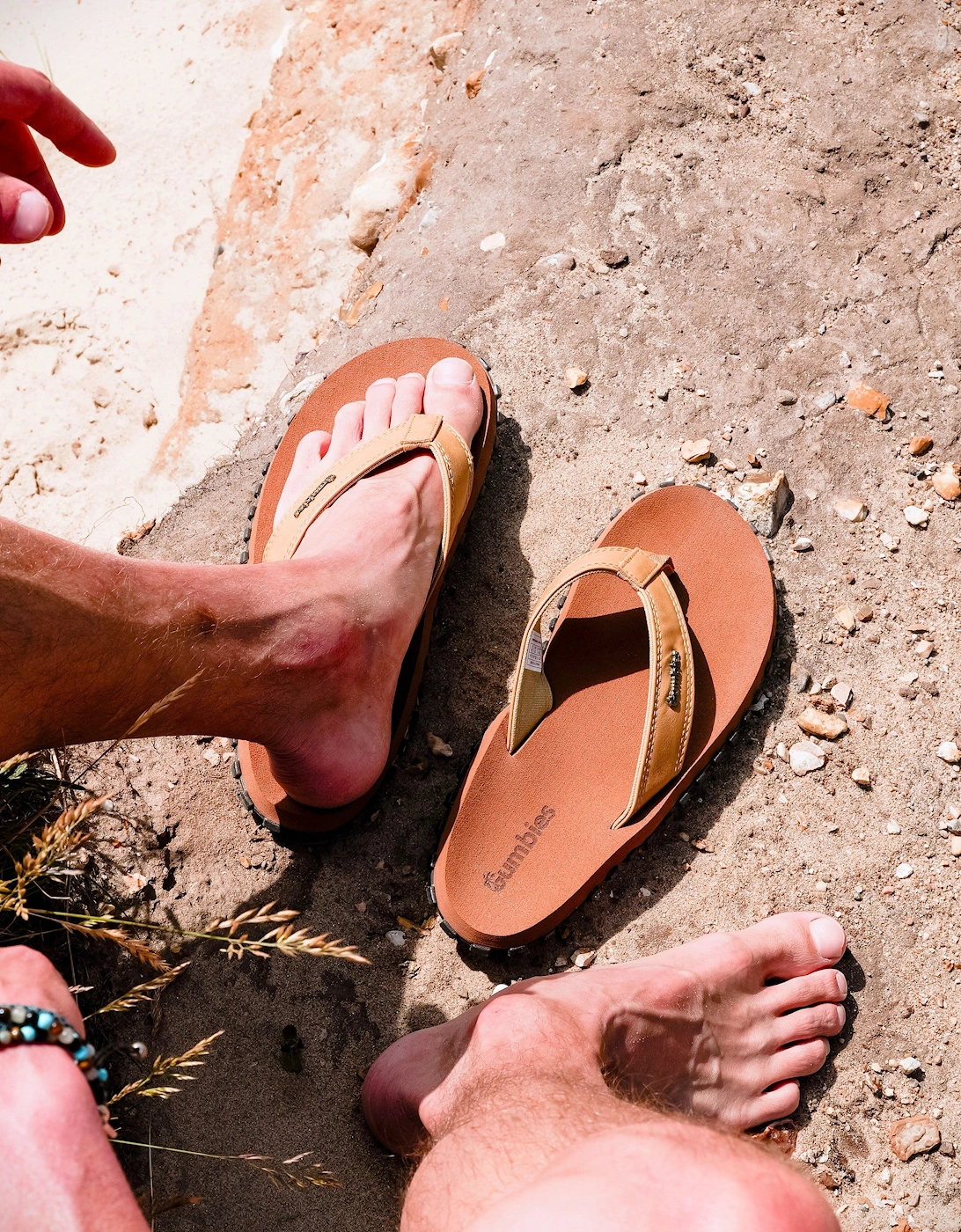 Vegovert Flip-Flops - Men's - Tan