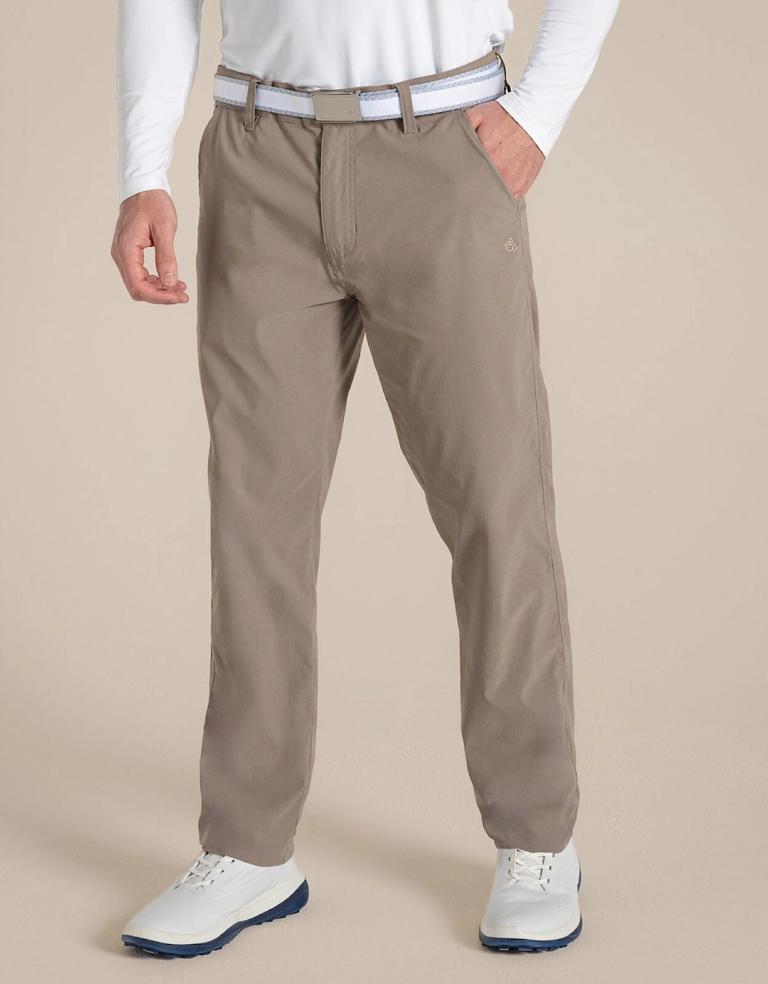 Mens NosiLife Santos Golf Trousers, 2 of 1