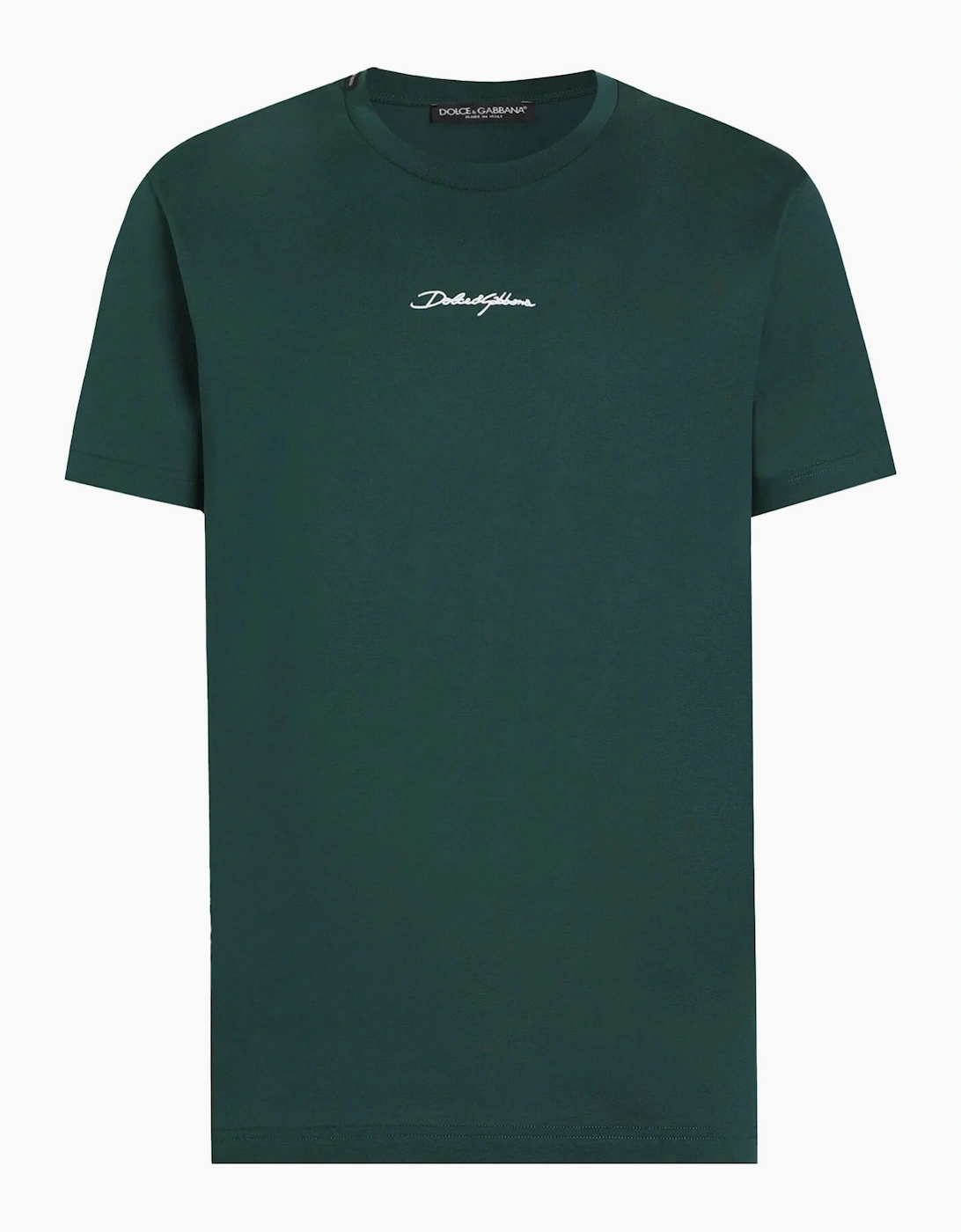 Embroidered Logo T-Shirt Green, 5 of 4