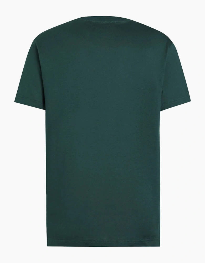 Embroidered Logo T-Shirt Green