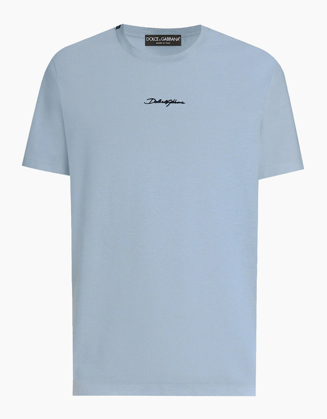 Embroidered Logo T-Shirt Blue, 4 of 3