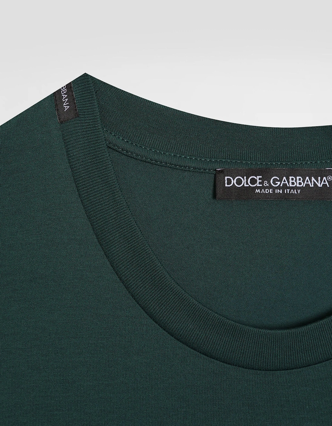 Embroidered Logo T-Shirt Green