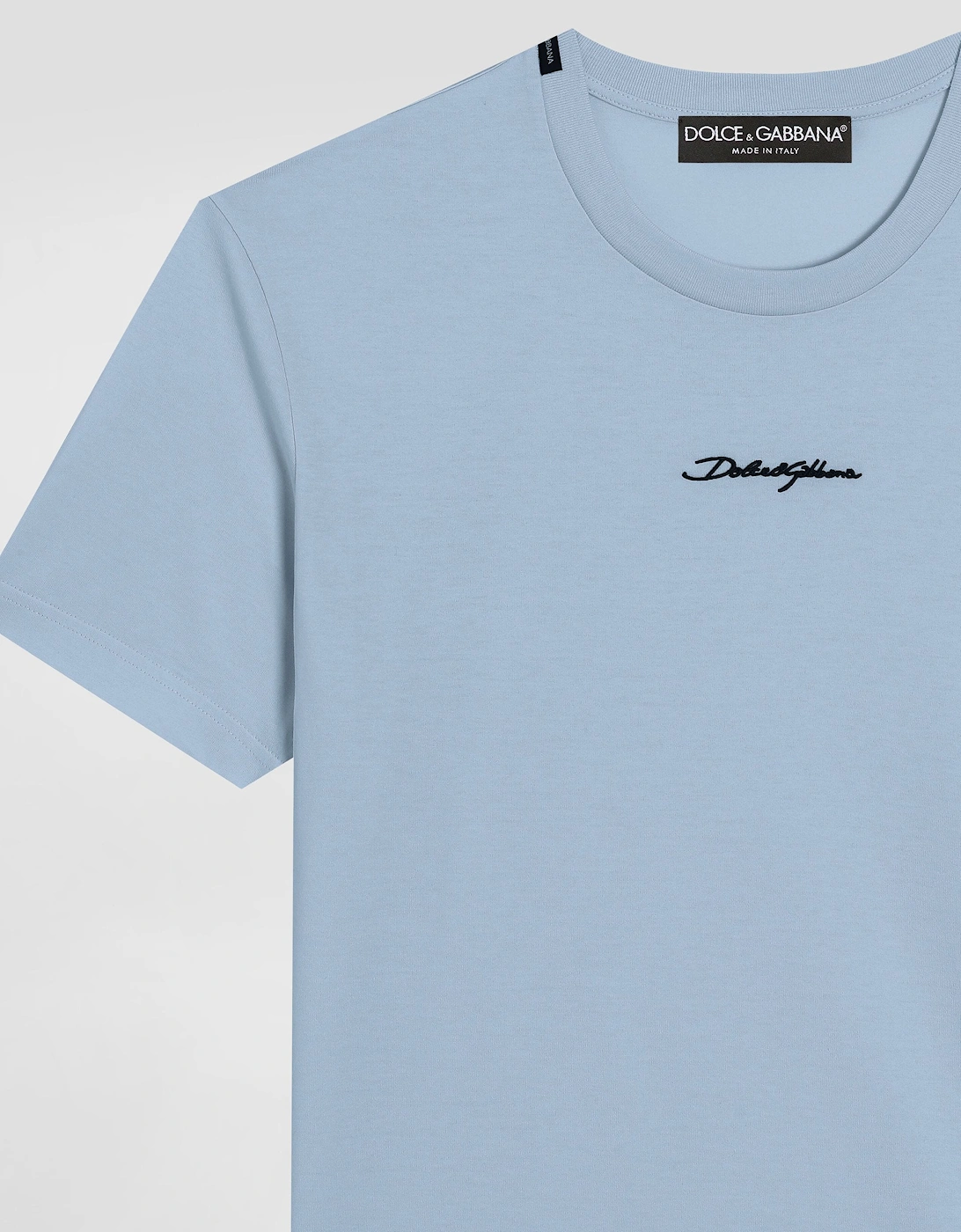 Embroidered Logo T-Shirt Blue