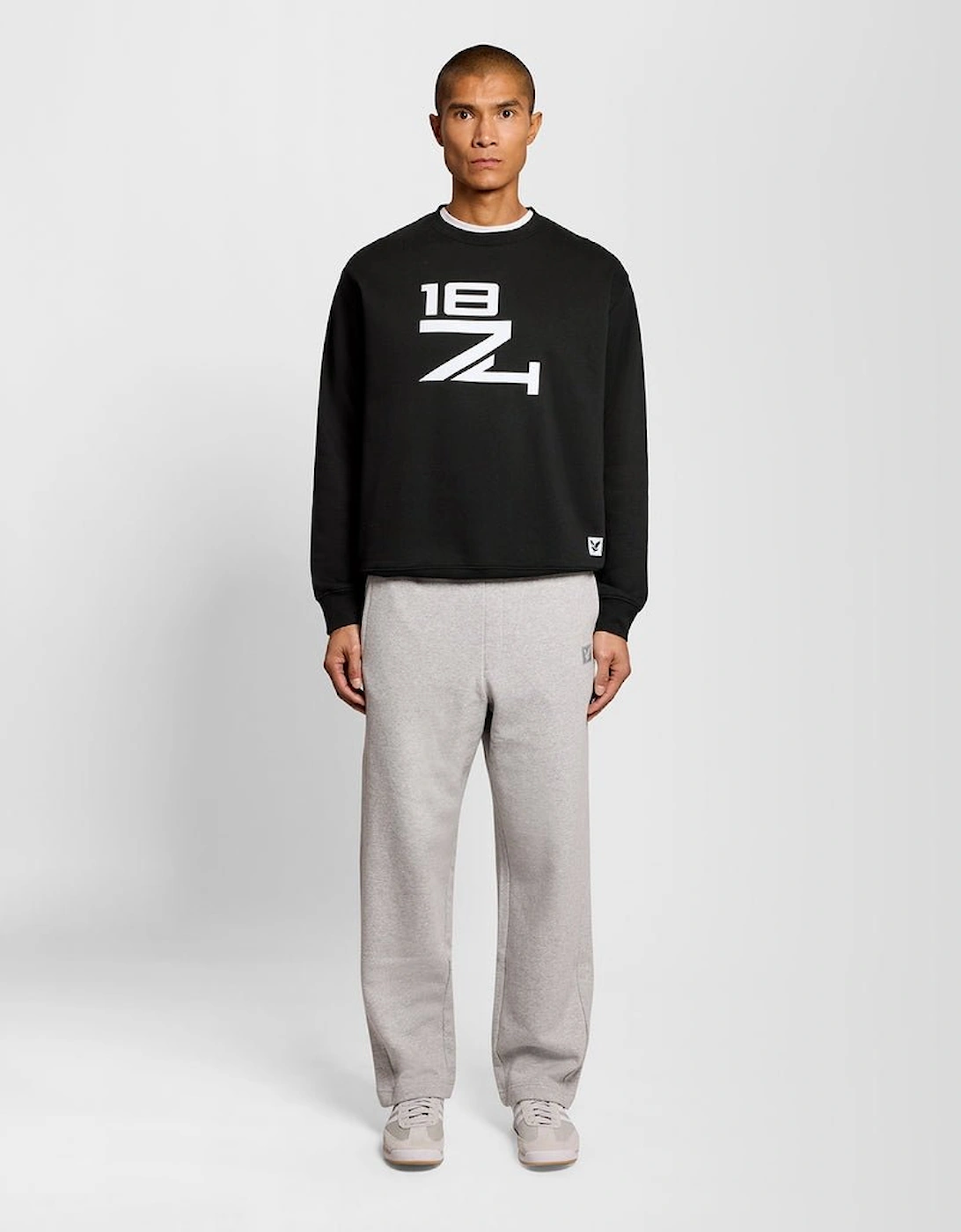 Lounge Graphic Crew Neck Sweatshirt