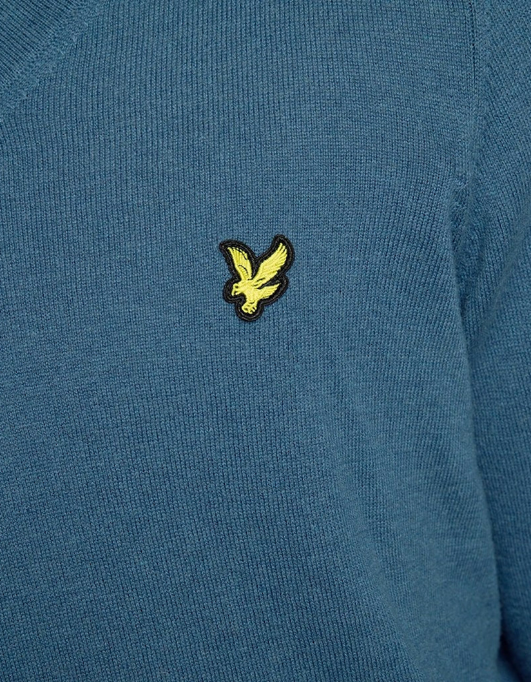 Cotton Merino V Neck Jumper