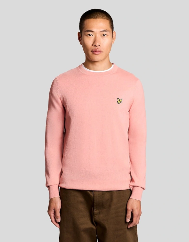 Cotton Merino Crew Neck Jumper