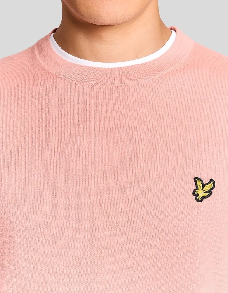 Cotton Merino Crew Neck Jumper