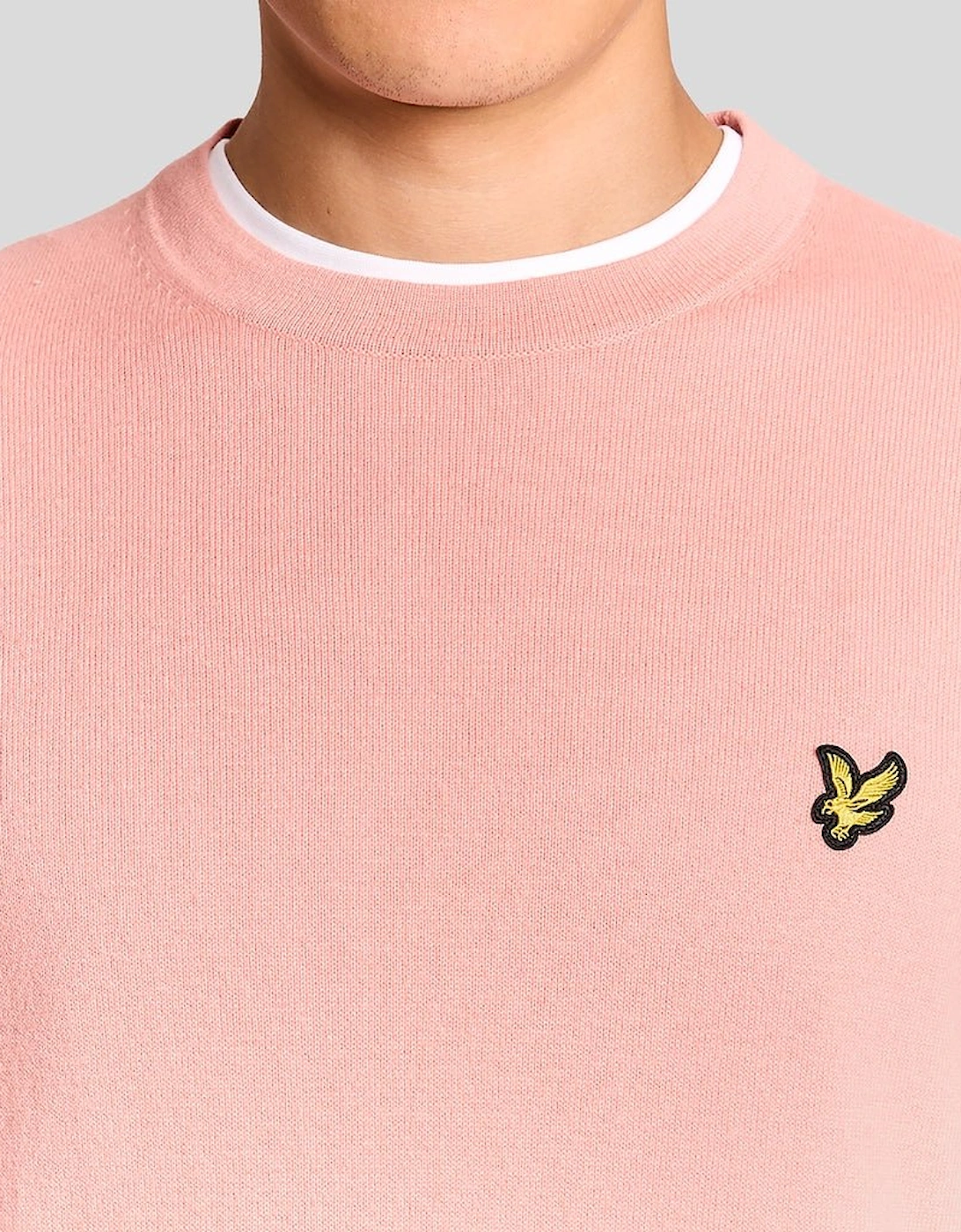 Cotton Merino Crew Neck Jumper