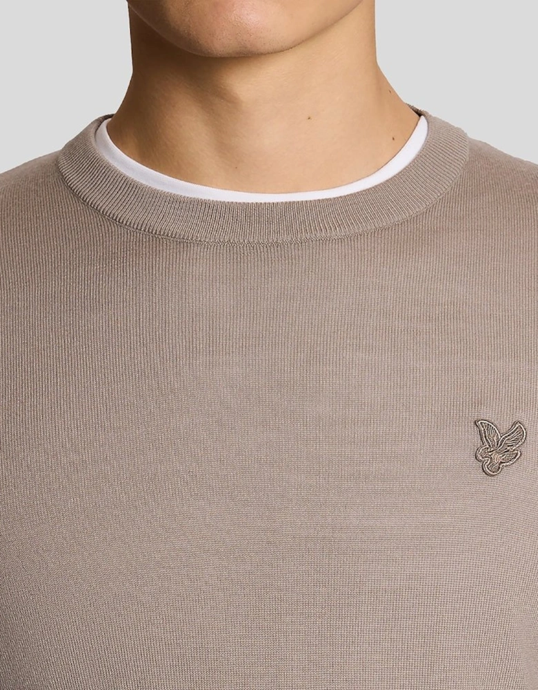 Merino Wool Crew Neck Jumper