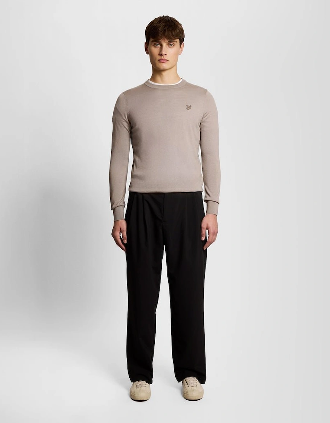 Merino Wool Crew Neck Jumper