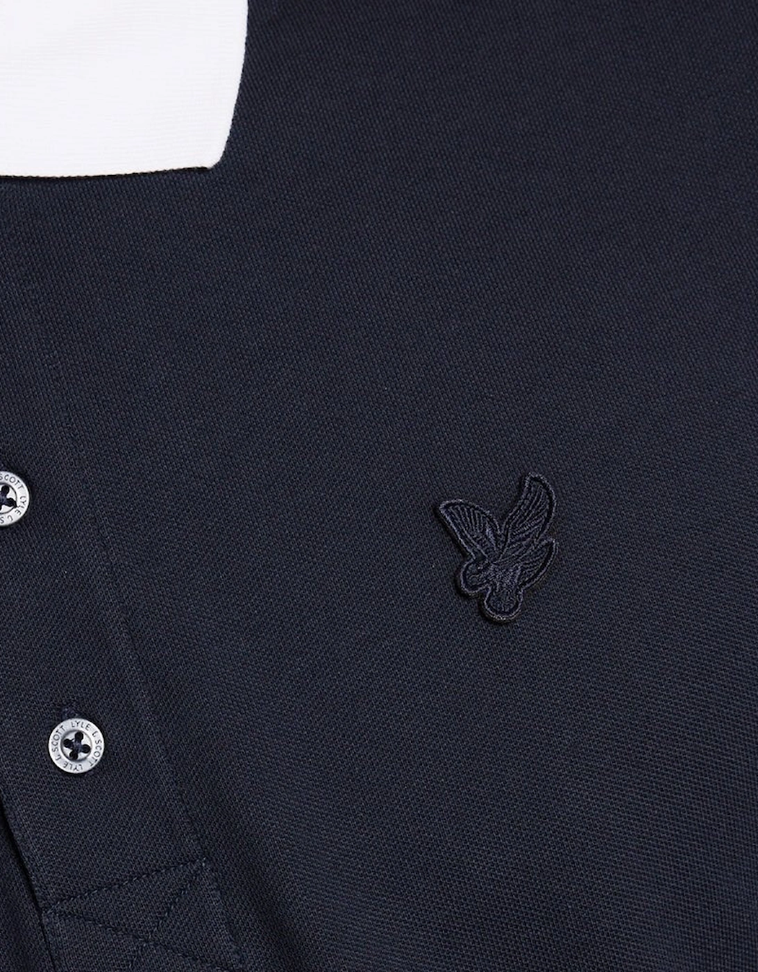 Superfine Cotton Contrast Polo Shirt