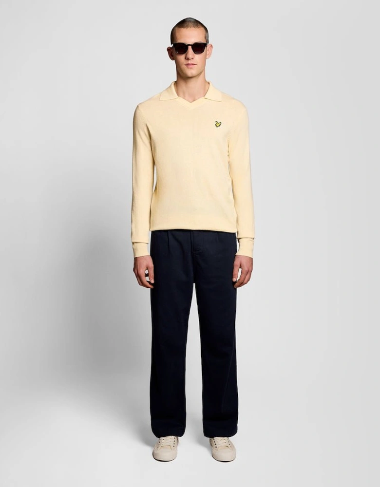 Cotton Merino Football Jumper
