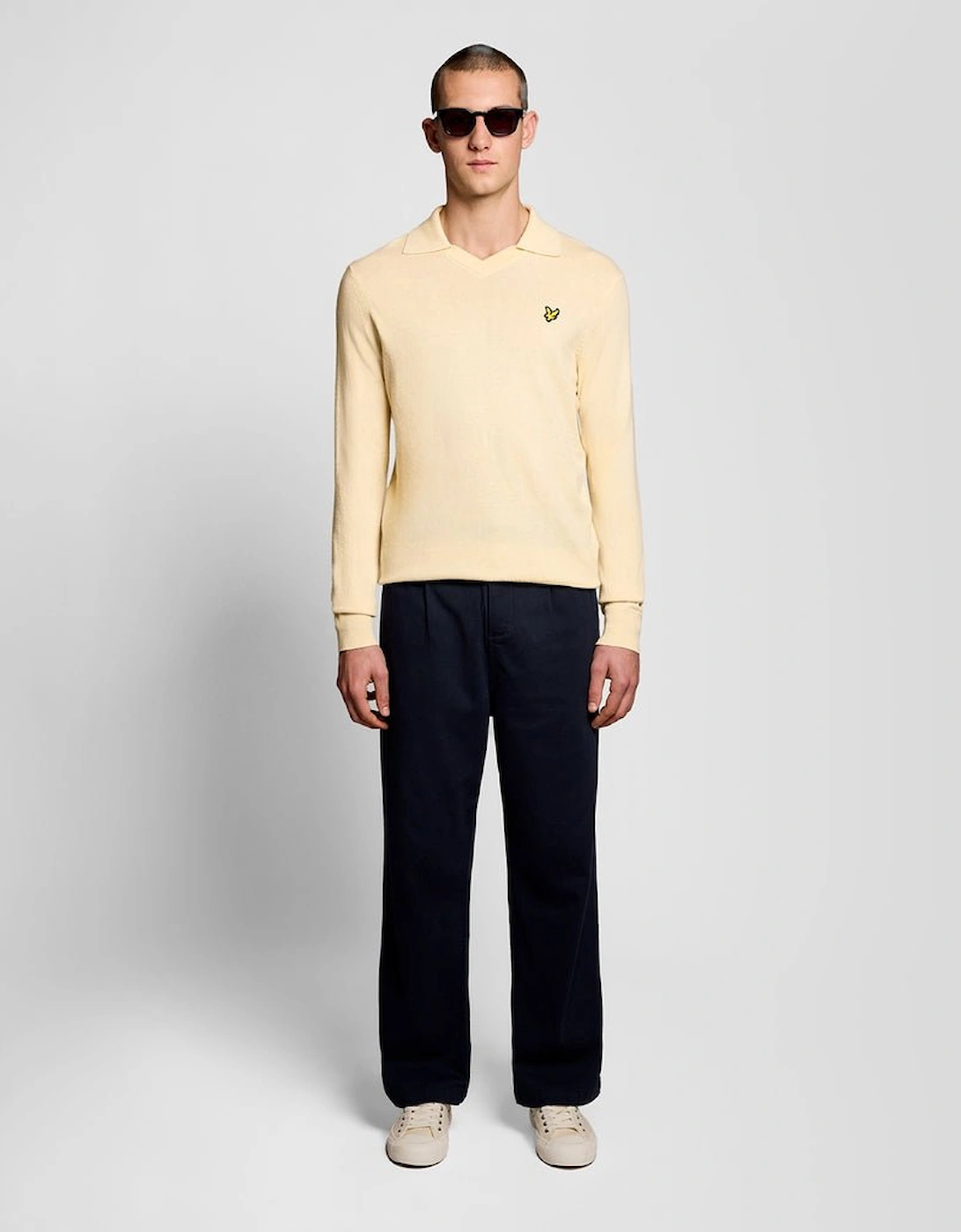Cotton Merino Football Jumper