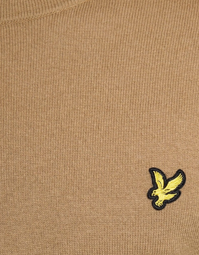 Cotton Merino Crew Neck Jumper