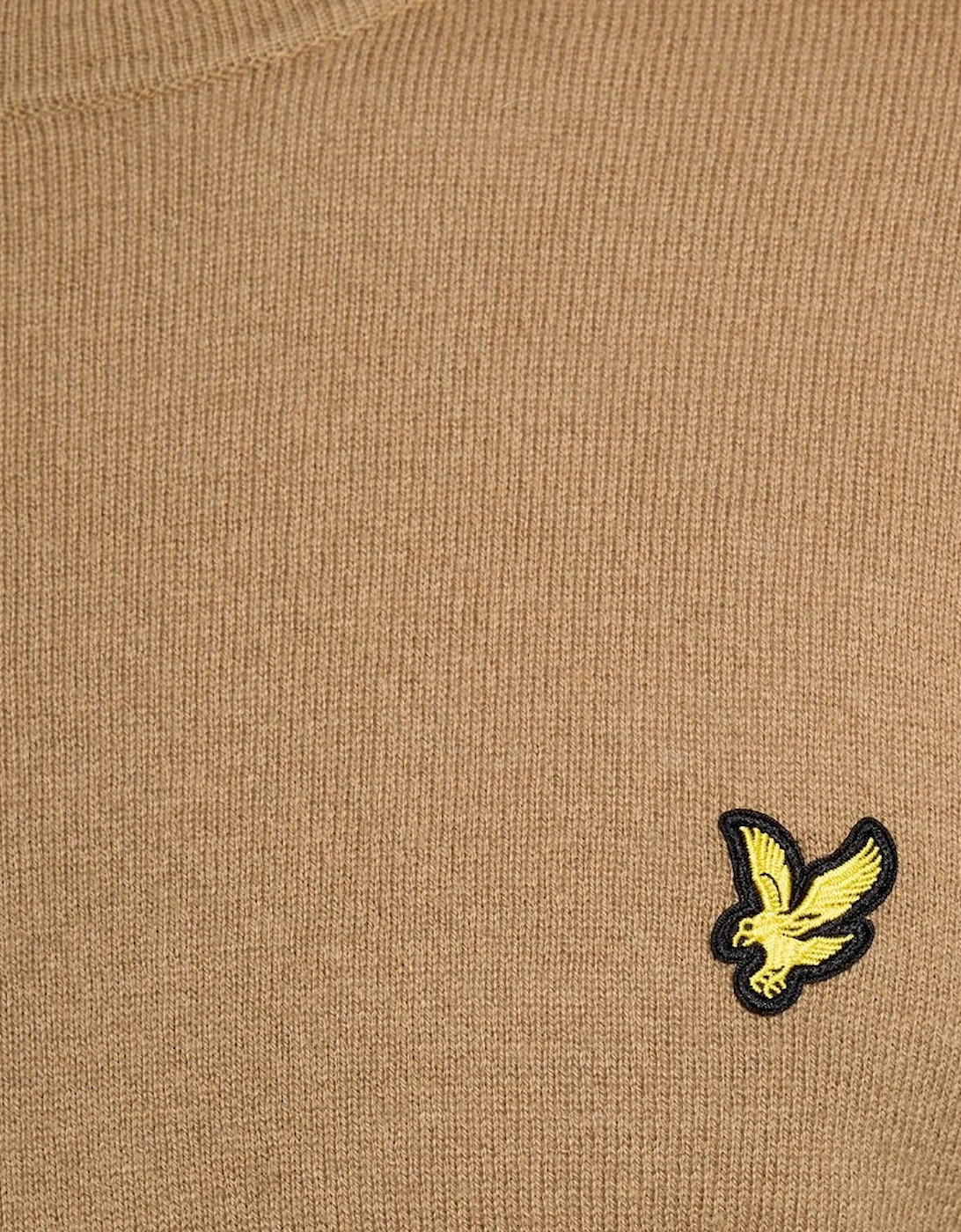 Cotton Merino Crew Neck Jumper