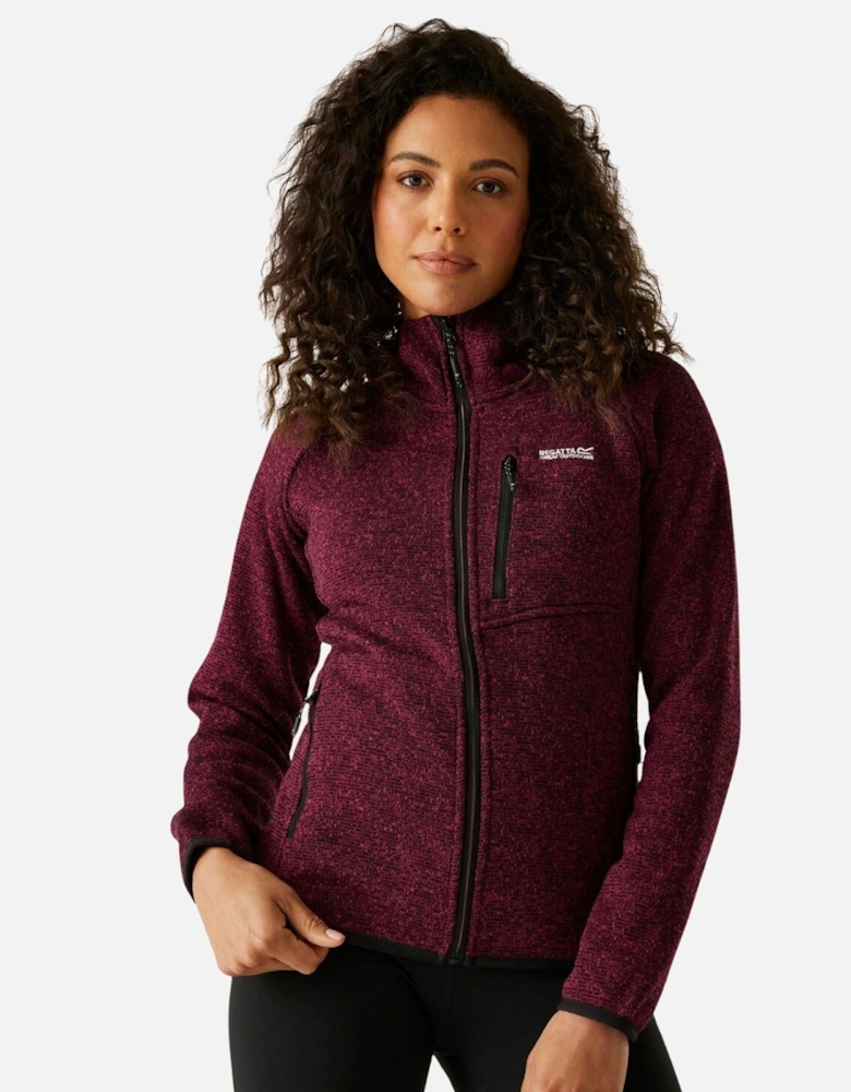 Womens Newhill Hooded Full Zip Fleece