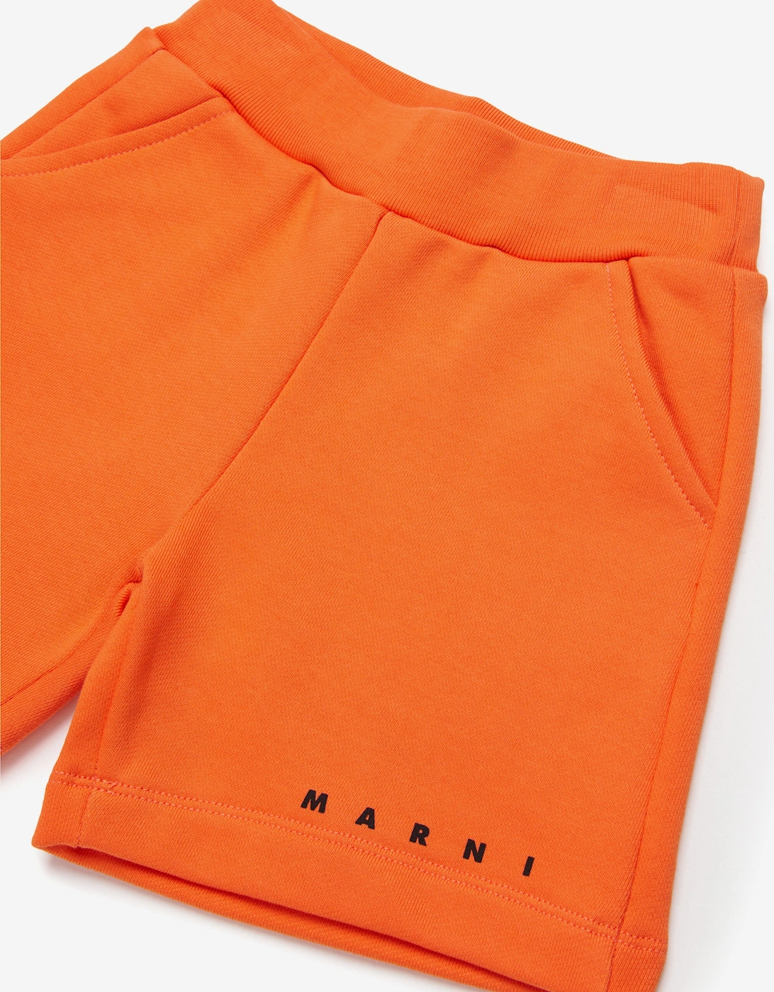 Baby Logo Shorts in Orange