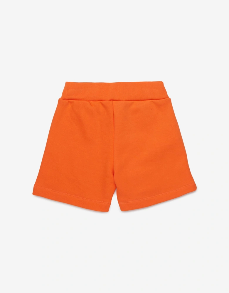 Baby Logo Shorts in Orange