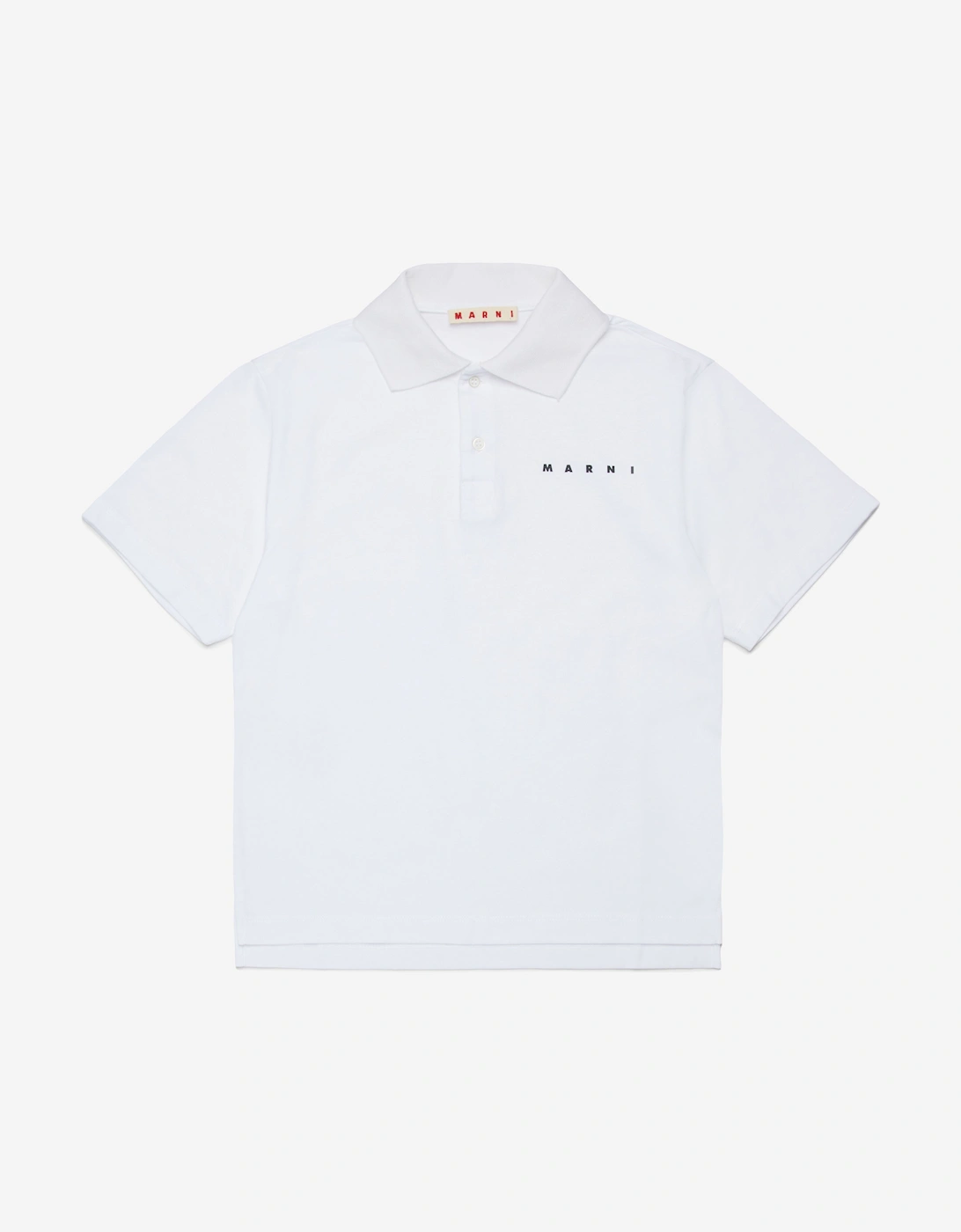 Kids Logo Polo Shirt in White, 5 of 4