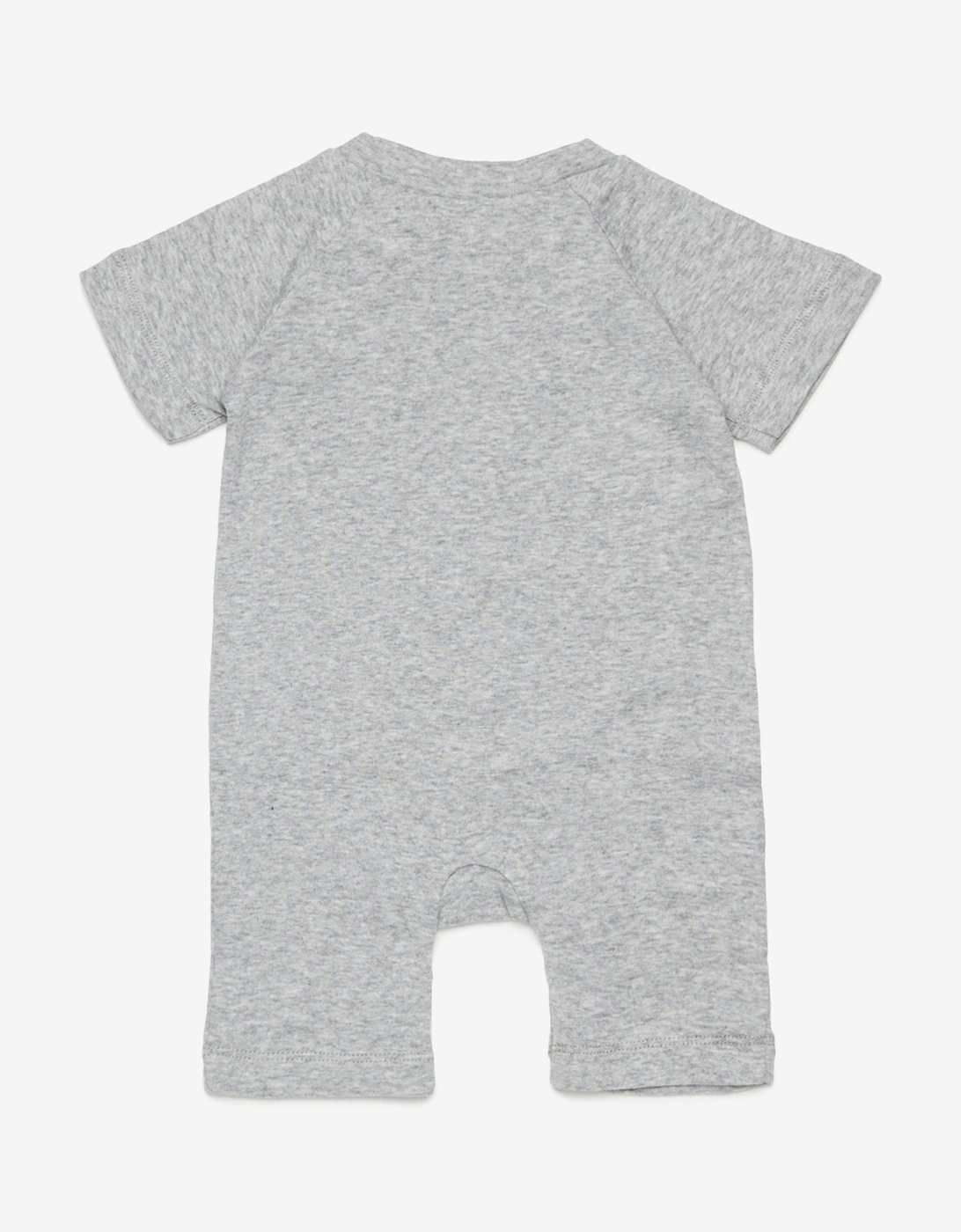 Baby Logo Romper Set in Grey