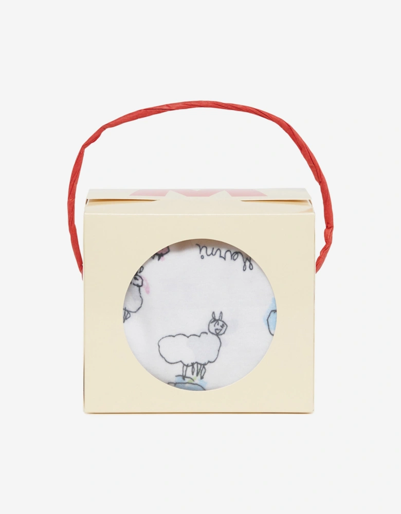 Baby Short Set in White