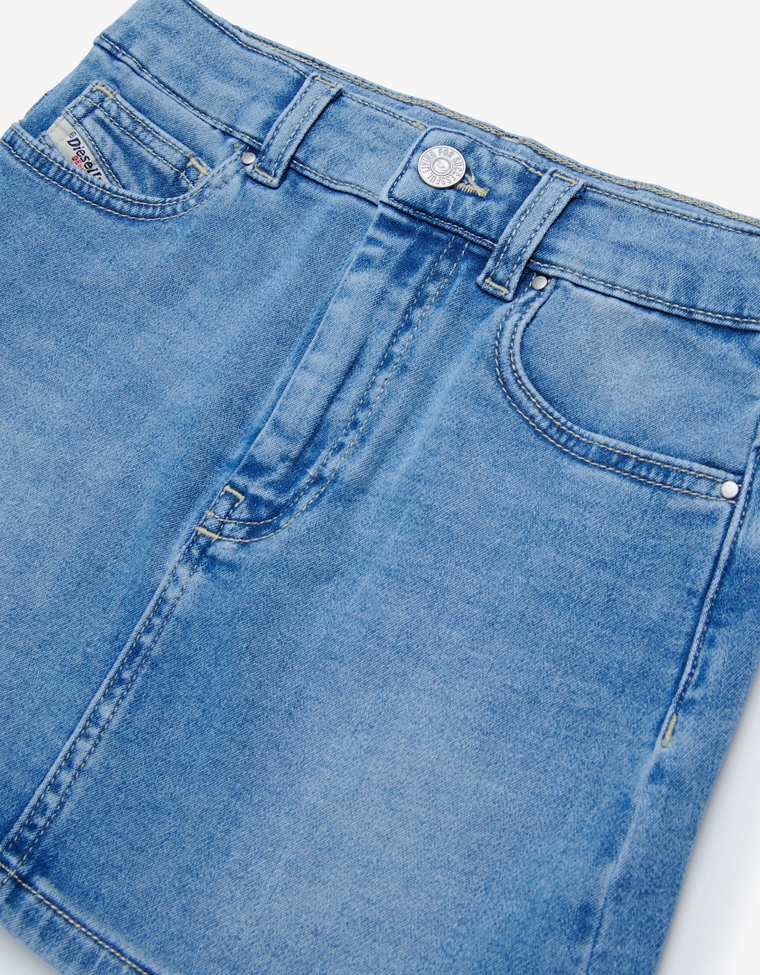 Girls Denim Skirt in Blue