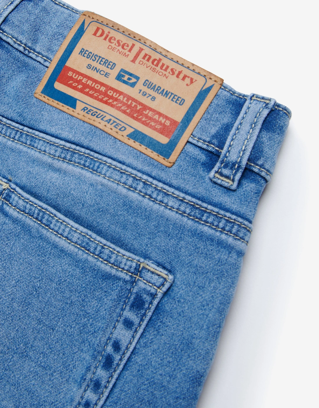 Girls Denim Skirt in Blue