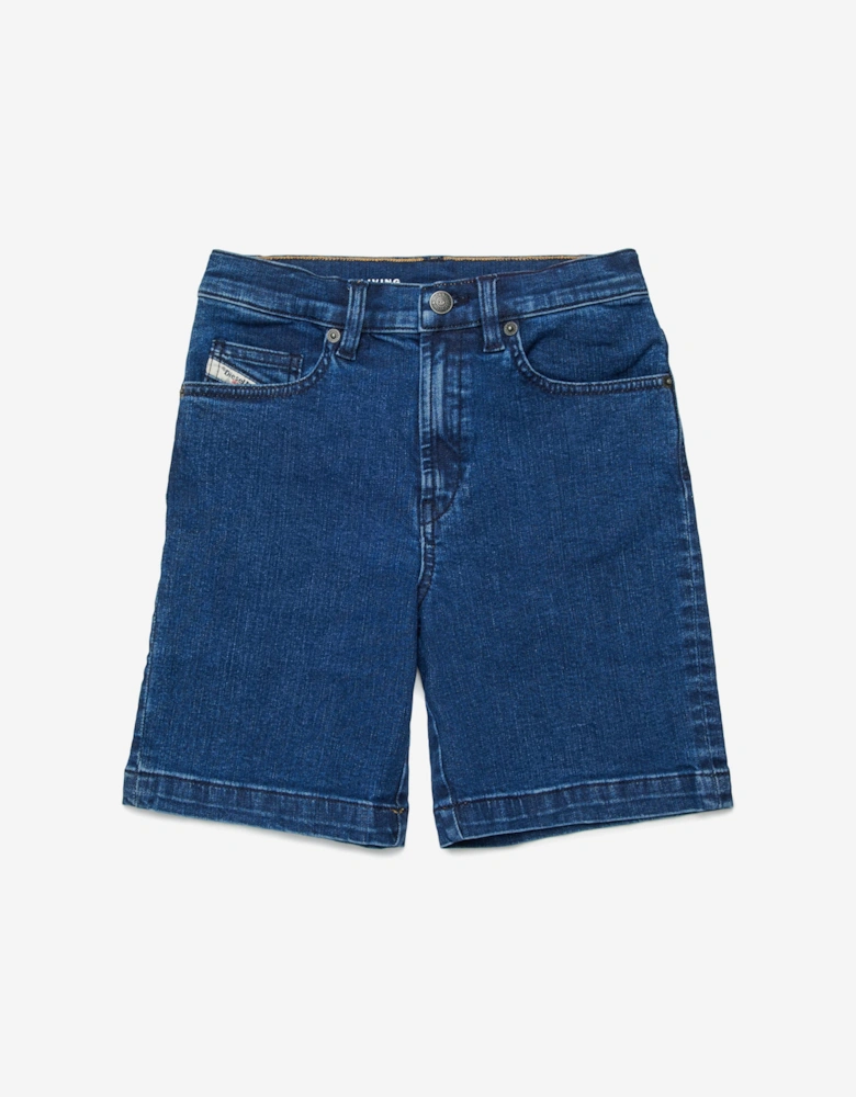 Boys Denim Shorts in Blue