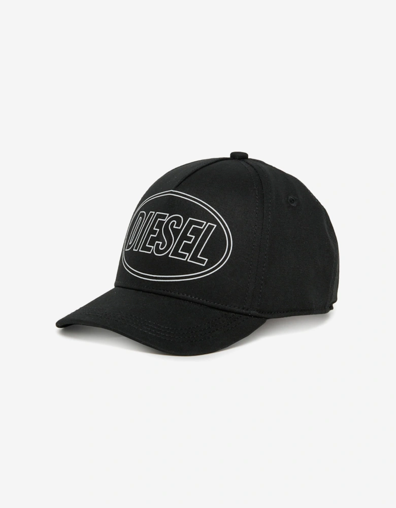 Boys Logo Cap in Black