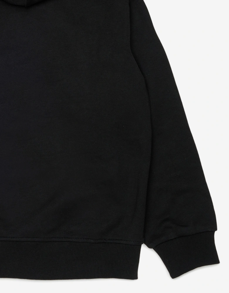 Boys Logo Hoodie in Black