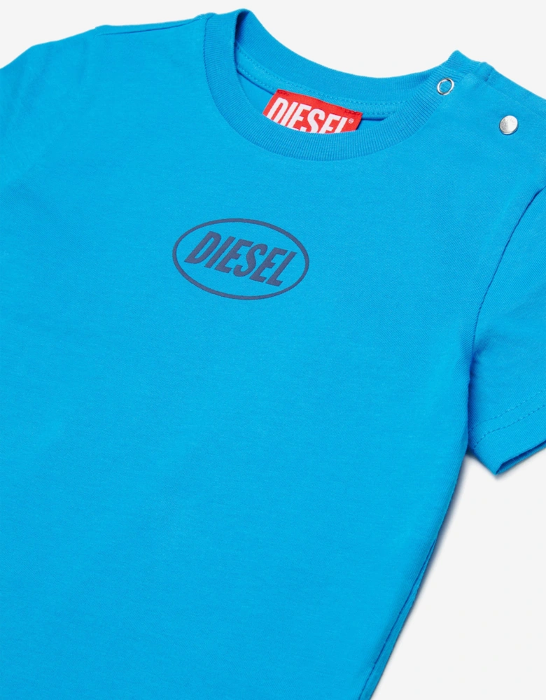 Baby Boys Logo T-Shirt in Blue
