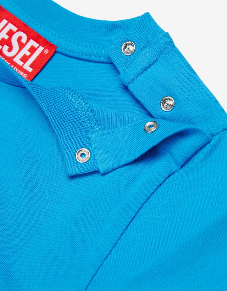 Baby Boys Logo T-Shirt in Blue