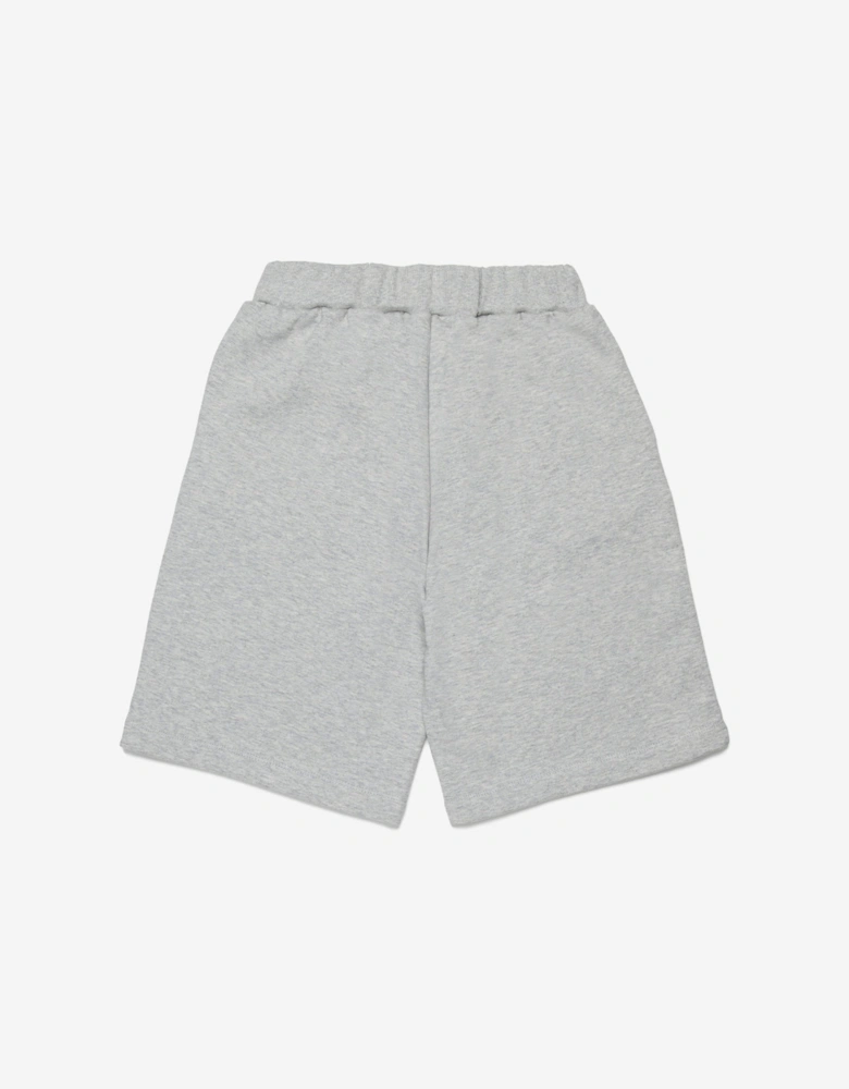 Kids Logo Shorts in Grey