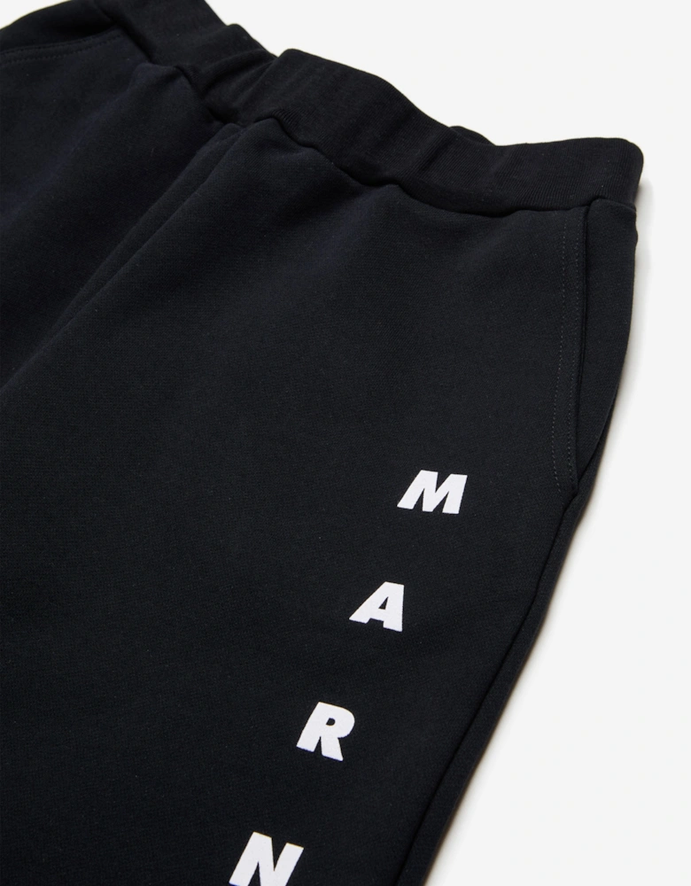 Kids Logo Shorts in Black