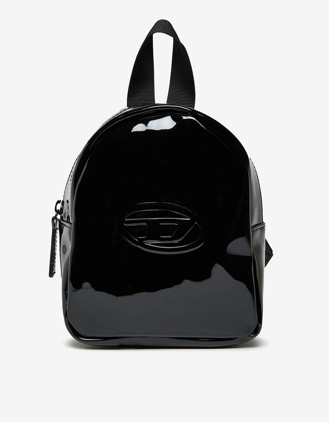 Girls Embossed Logo Backpack in Black (18cm), 5 of 4