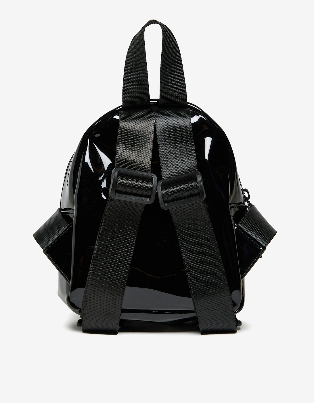 Girls Embossed Logo Backpack in Black (18cm)