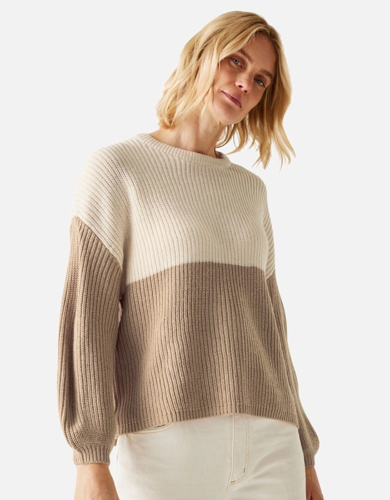 Womens Kamaria Knitted Jumper Sweatshirt