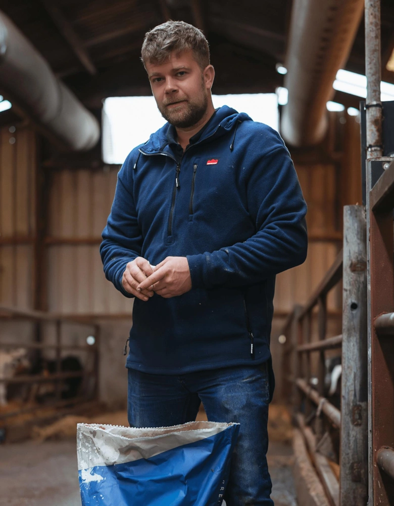 Shepherd Polar Fleece Hoodie - Navy