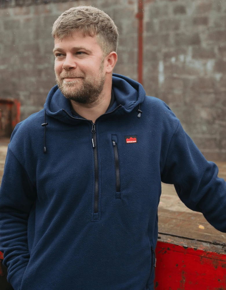Shepherd Polar Fleece Hoodie - Navy